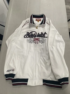 Vintage,Y2K, ECKO UNLTD Track Jacket Embroidered Men sz XXL (Rare Rhino zipper) - Image 1 of 4