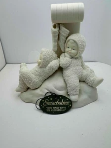 Vintage Dept 56 Winter Tales Snowbabies "How Many Days to Christmas" Box 68882 - Bild 1 von 1
