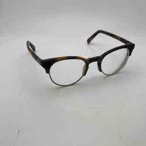 Gafas de sol redondas plateadas tortuga Warby Parker Ripley 3225 marco solo 48-21 140 - Imagen 1 de 12