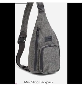 Vera Bradley Reactive Sling Backpack 26673-M58 Lighten Up Heather Grey NWOT - Picture 1 of 10