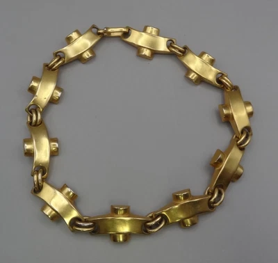 Collar Cruz Tronco Chapado en Oro Robert Lee Morris Foto 1 de 4