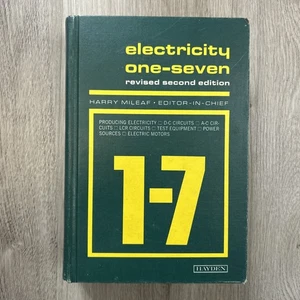 Electricity One-Seven By Harry Mileaf Hardcover Revised Second Edition 1987 Book - Picture 1 of 9