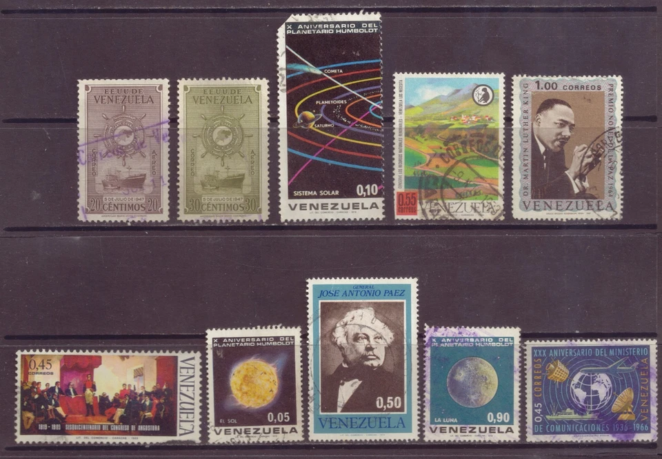 Venezuela, Issues of 1948 - 1973, including Air Mail, Used, OLD - Image 1 of 1