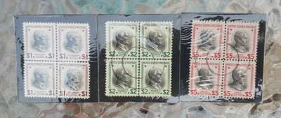 US Postage Stamps Blocks Scott 832,833,834 - Image 1 of 4