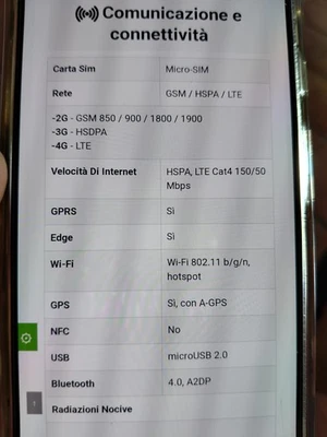 mini smartphone android 4g - Immagine 1 di 4