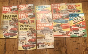 Konvolut 12 Vintage Custom Cars Zeitschriften 1958-1960 Hot Rod Kustoms Lowrider - Bild 1 von 8