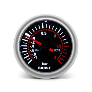 Boost BAR Gauge 12V Voltage Compatible Lightweight Racing Design Brand New - Picture 1 of 12