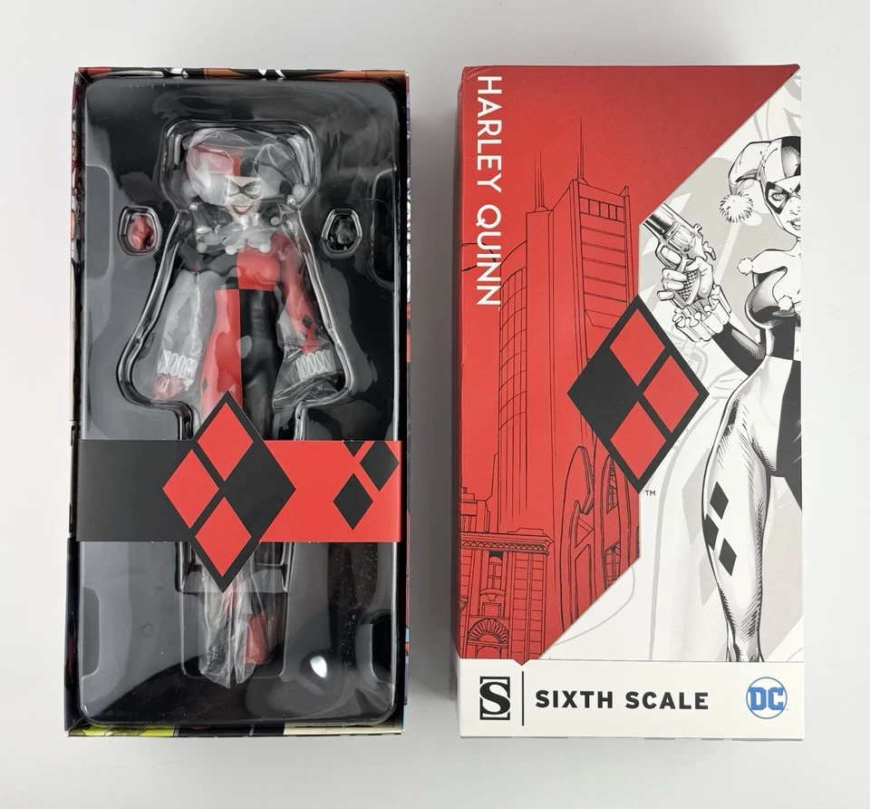 DC COMICS HARLEY QUINN SEXTA ESCALA FIGURA ESPECTÁCULO SECUNDARIO COLECCIONABLES 1:6 NUEVO Foto 1 de 4