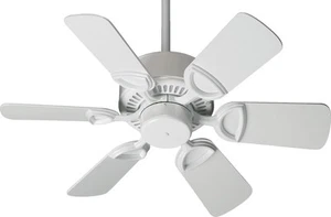 Quorum 43306-6 Estate 30" 6-Blade Indoor Ceiling Fan in White - Picture 1 of 1