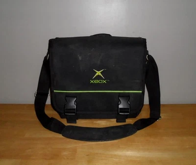 Original OG XBOX Soft Shell Travel Storage Case Messenger Bag w/ Strap Vintage - Image 1 of 4