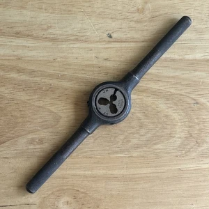 TRW Greenfield Gewindeschneideisen Gewindebohrer Schraubenschlüssel für 13/16" Rundeinsätze Nr. 1751 gerändelt LESEN - Bild 1 von 14