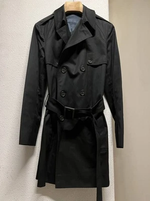 Gabardina Chaqueta Exterior Dior Homme Usada Para Hombre Talla 46 Color Negro Muy Rara Foto 1 de 4