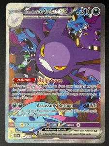 Team Rocket's Crobat ex 234/182 Pokemon TCG SV10: Destined Rivals Full Art NM - Bild 1 von 14