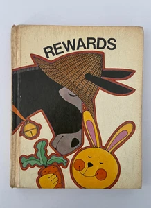 1971 REWARDS HOUGHTON MIFFLIN COMPANY READERS TEXTBOOK / STORYBOOK HOME-SCHOOL - Foto 1 di 4
