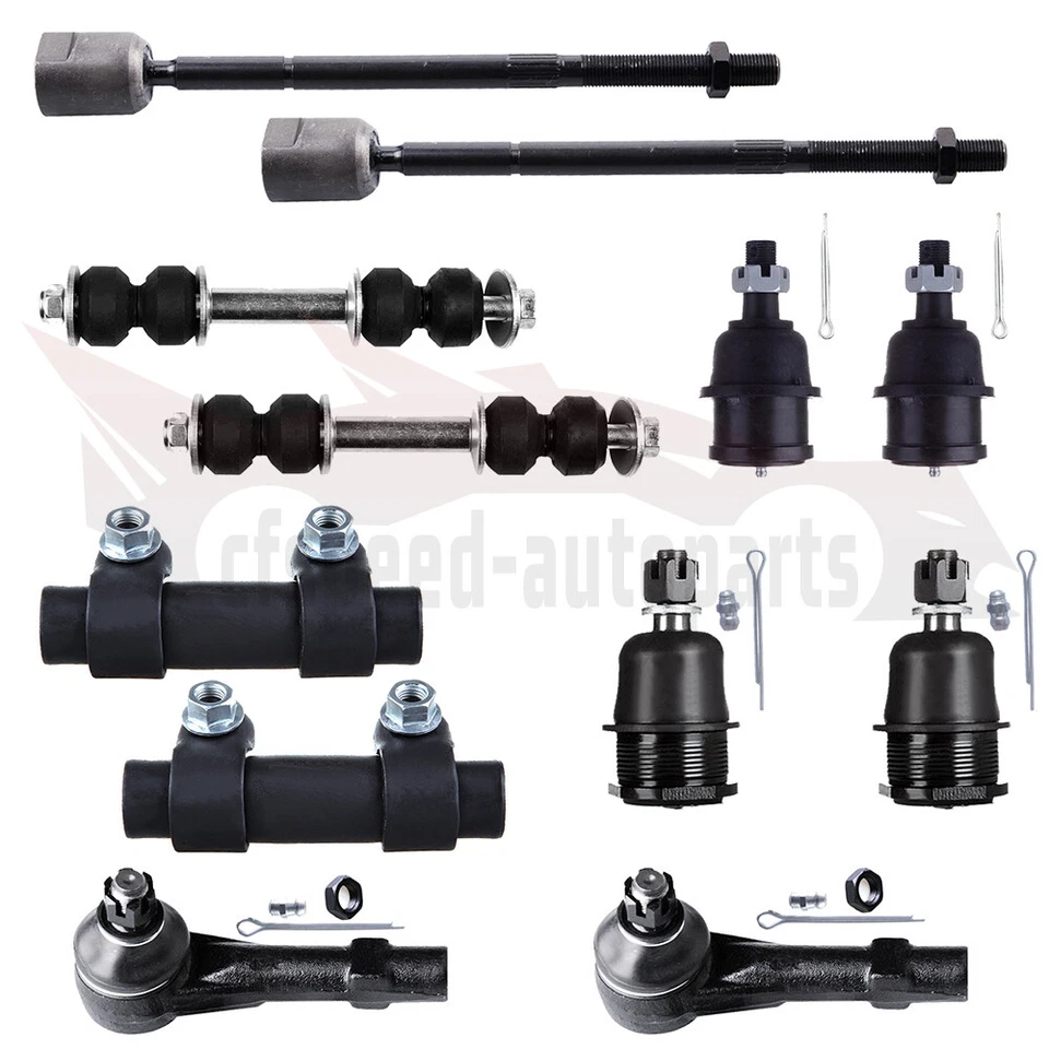 Kit de 12x rótulas de suspensión delantera para Dodge Dakota 1991-1996 2x2 tracción trasera Foto 1 de 1