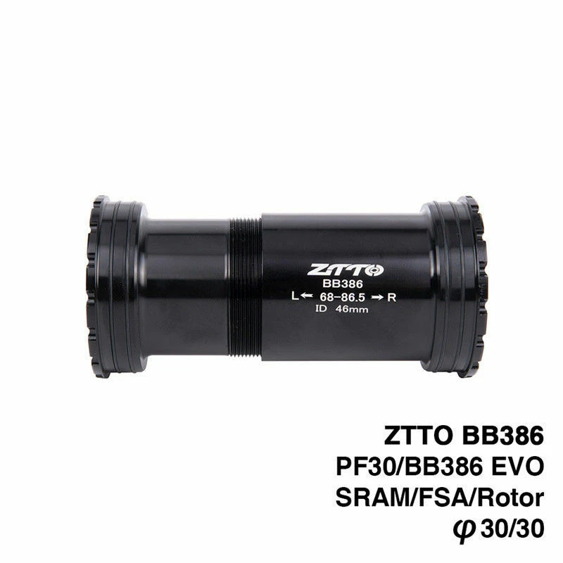 Ztto Bb386 Evo Pf30 30 Bike Bicycle Press Fit Bottom Brackets Bb Axle Durable 1x - Image 1 of 4