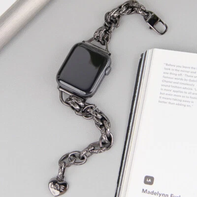 Lujosas elegantes correas de pulsera iWatch para Apple Watch Ultra Series 10 9 8 7 6 5 SE Foto 1 de 4