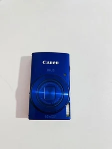 Cámara digital Canon PowerShot IXUS 190 IS 20MP azul Wi-Fi excelente estado - Imagen 1 de 5