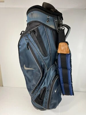 Bolsa de Golf Nike 6 Vías - Carro de Transporte Bolsa Sólida - Correa Acolchada para el Hombro Azul Valor $$ Foto 1 de 4