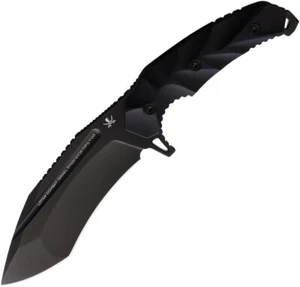 LOTAR KOBRA Gen 6 Sigma King Black G10 D2 Steel Fixed Blade Knife K106BK - Picture 1 of 2