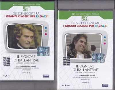 2 Dvd Sceneggiati Rai IL SIGNORE DI BALLANTRAE di Louis Stevenson completa 1979 - Immagine 1 di 3