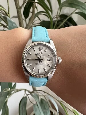 Ladies Rolex Oyster Perpetual Datejust Watch 26mm Silver Date - Image 1 of 4