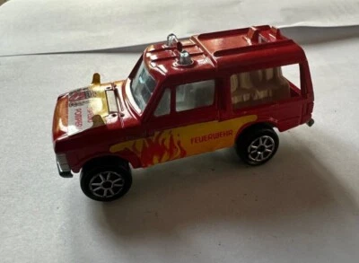 Majorette Motor Range Rover Fire FEUERWEHR rare good condition No 246 - Image 1 of 4