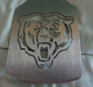 NUEVO Chicago BEARS Big Grill Logo ESPÁTULA Hamburguesa Aleta Fútbol Barbacoa Herramienta Cocinero - Imagen 1 de 4