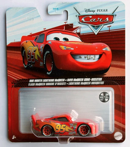 Pixar Cars, Bug Mouth Lightning McQueen diecast 2022 Cover