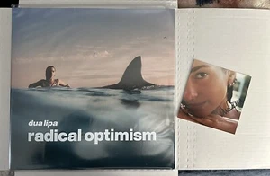 Dua Lipa Radical Optimism exclusive deluxe Split Color vinyl With Signed Photo - Imagen 1 de 3