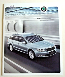 Skoda . Auto Range . Skoda Auto Range Highlights . January 2011 Sales Brochure - Picture 1 of 4
