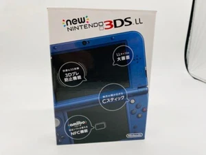 New Nintendo 3DS XL LL Metallic Blue  Tested working New 3DS Japan - Picture 1 of 16