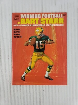 Winning Football by Bart Starr 1968; How to Play It, Watch It, Illustrations Foto 1 de 4