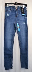 Jordache Girls Distressed Skinny Jeans.  Size 18 - 28x28 Slim.  NEW WITH TAGS . - Picture 1 of 6