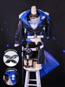 Honkai Star Rail Silver Wolf Cosplay Costume Dress Women Girl Halloween Outfit  - Picture 1 of 14