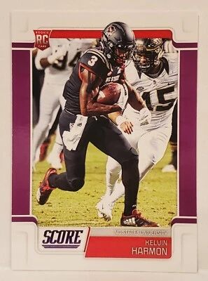 2019 Score Purple #380 Kelvin Harmon NC State Wolfpack - Image 1 of 2