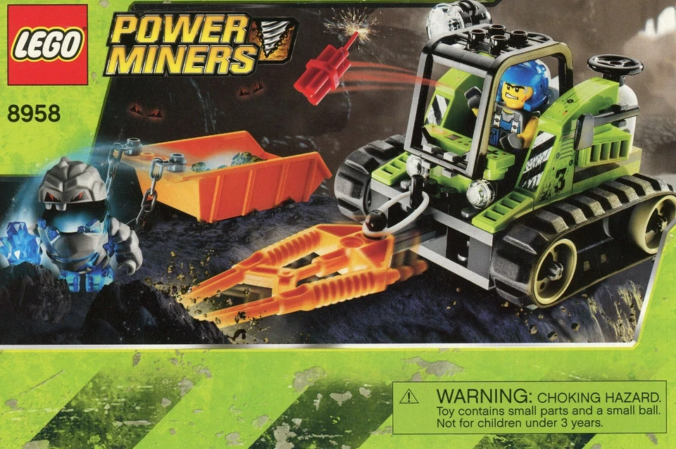 Retired LEGO  Power Miners.  #8958 - Granite Grinder.  Instruction Manual Only. - Image 1 of 1
