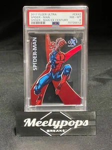 Spider-Man 2017 Fleer Ultra Skybox EX Century #EX42 PSA 8 NM-MT - Picture 1 of 2