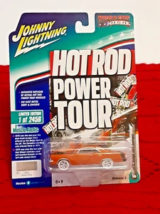 JOHNNY LIGHTNING WHITE LIGHTNING HOT ROD POWER TOUR 1970 Dodge Dart Swinger - Picture 1 of 4