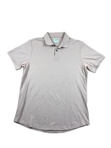 Cuts Clothing Herren Prestige Polo Curve Hem 100% Pima Cotton Shirt Hellrosa XL - Bild 1 von 4