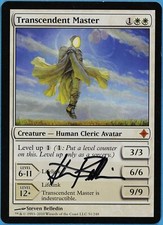 Transcendent Master Rise of the Eldrazi NM Artist Signed CARD (s1991) ABUGames