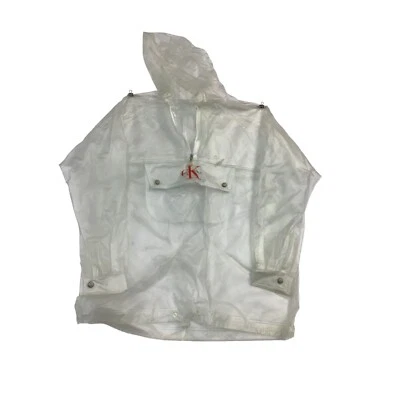 Vintage Clear Calvin Klein Rain Jacket -2012 - Image 1 of 4