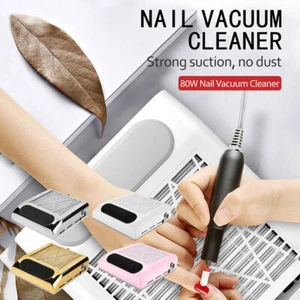 Ventilador de succión al vacío colector de polvo de uñas de 80 W extractor de polvo máquina de manicura de uñas - Imagen 1 de 19