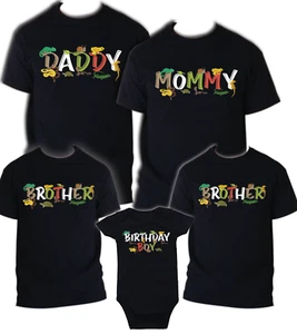 Amphibian t shirt Birthday Matching Party Family Kid Tshirt Frogs Turtles Snake - Picture 1 of 10