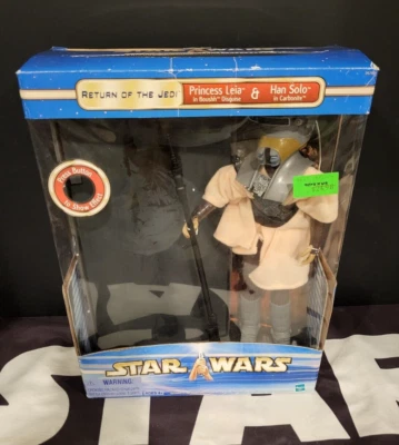Princesa Leia Boush y Han Solo Carbonita Star Wars Rotj Sin usar, en caja Nuevo #2 Foto 1 de 4