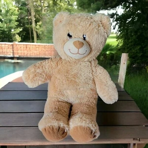 Build A Bear Workshop Tan Brown BAB Teddy Bear 16” Tall Plush Stuffed Animal - Imagen 1 de 5
