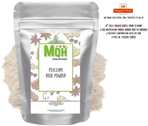 Flohsamenschalen gemahlenes PULVER Lebensmittelqualität Naturfaser Premium Qualität! 50g-1kg - Bild 1 von 3