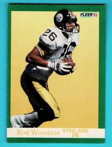 1991 Fleer - #168 Rod Woodson - Picture 1 of 2