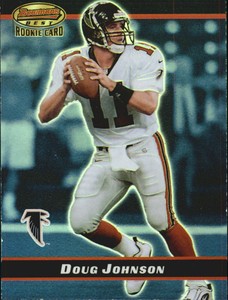 2000 Bowman's Best Football Card #150 Doug Johnson Rookie/1499