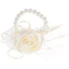  Weiße Spitze Hochzeit Handgelenk Blume Mutter Korsage Armband Blumen Zubehör